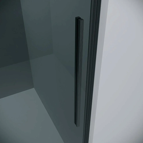 Душевая дверь GROSSMAN Galaxy 100.K33.01.100.42.10 (100x195) графит сатин, стекло тонированное Душевая дверь GROSSMAN Galaxy 100.K33.01.100.42.10 (100x195) графит сатин, стекло тонированное