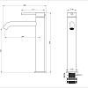 Смеситель для раковины Wonzon & Woghand брашированное золото (WW-88239017-BG) Смеситель для раковины Wonzon & Woghand брашированное золото (WW-88239017-BG)