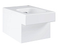 Унитаз подвесной GROHE Cube Ceramic, безободковый (3924500H) Унитаз подвесной GROHE Cube Ceramic, безободковый (3924500H)