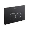 Клавиша смыва Milacio Standart MCU.204 две кнопки, механическая, черный/кольца хром R-style Клавиша смыва Milacio Standart MCU.204 две кнопки, механическая, черный/кольца хром R-style