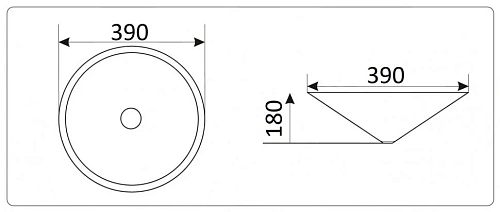 Раковина CeramaLux NYJ848/1 Раковина CeramaLux NYJ848/1