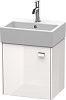 Картинка анонса товара «тумба под раковину duravit brioso br4050l1022 подвесная 43 см белый глянцевый»