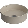 Раковина BERGES Ego SL накладная, Ø 38 см, матовый жасмин 181071 Раковина BERGES Ego SL накладная, Ø 38 см, матовый жасмин 181071