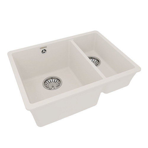 Кухонная мойка Lemark SINARA 550.2-U встраиваемая снизуз кварцгранита, Жасмин 9910082 Кухонная мойка Lemark SINARA 550.2-U встраиваемая снизуз кварцгранита, Жасмин 9910082