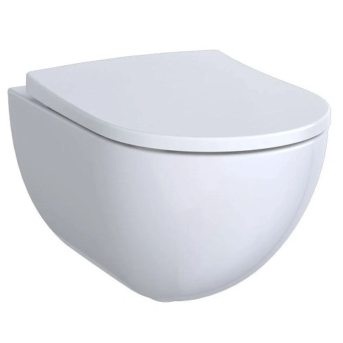 Унитаз подвесной Geberit Acanto 500.600.01.2 безободковый Унитаз подвесной Geberit Acanto 500.600.01.2 безободковый