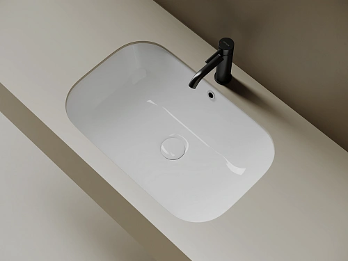 Раковина встраиваемая Ceramica Nova Era CN15007 610x405x190мм, белый Раковина встраиваемая Ceramica Nova Era CN15007 610x405x190мм, белый