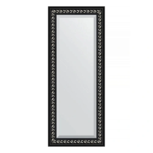 Зеркало в багетной раме Evoform Exclusive BY 1155 55 x 135 см, черный ардеко Зеркало в багетной раме Evoform Exclusive BY 1155 55 x 135 см, черный ардеко