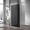 Картинка анонса товара «душевая перегородка vinceawalk-in vsw-1h110cggm, 1100x2000, вороненая сталь, стекло тонированное»