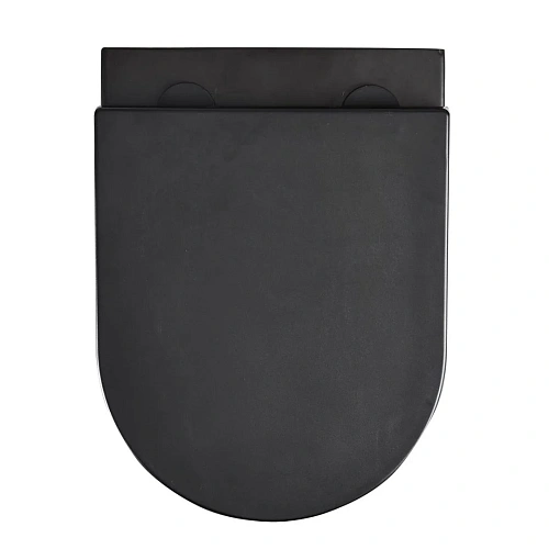 Унитаз подвесной Lemark GLAZER, безободковый с сиденьем микролифт, смыв торнадо,черный матовый 9612004 Унитаз подвесной Lemark GLAZER, безободковый с сиденьем микролифт, смыв торнадо,черный матовый 9612004