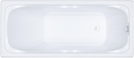 Акриловая ванна DIWO Самара 165x70 прямоугольная, пристенная, российская, с ножками 506658