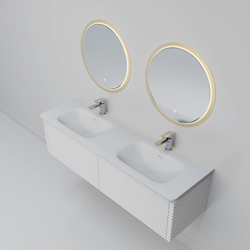 Комплект мебели ArtDecco Jacqueline 150 AJC15W34D1MF белый Комплект мебели ArtDecco Jacqueline 150 AJC15W34D1MF белый