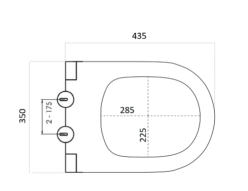 Крышка-сиденье Boheme Avva 976-W soft-close белый глянец Крышка-сиденье Boheme Avva 976-W soft-close белый глянец
