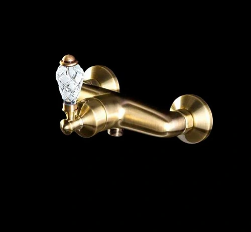 Смеситель для душа Boheme VOGUE CRYSTAL бронза (одноручковый) 204-CRST Смеситель для душа Boheme VOGUE CRYSTAL бронза (одноручковый) 204-CRST