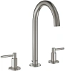 Смеситель для раковины GROHE Atrio New, монтаж на бортик, суперсталь (20009DC3) на 3 отверстия