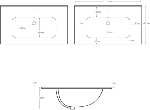 Комплект мебели Aquanet Алвита new 70 00306178 белый матовый Комплект мебели Aquanet Алвита new 70 00306178 белый матовый