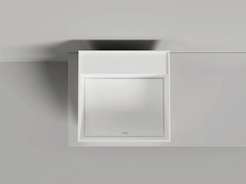 Раковина Salini ARMONIA SQUARE TOP 03 покраска по RAL полностью 130513TGF 450x450 накладная S-Sense Раковина Salini ARMONIA SQUARE TOP 03 покраска по RAL полностью 130513TGF 450x450 накладная S-Sense