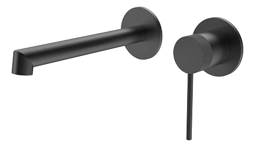 Смеситель для раковины Vincea Rim VBFW-2RM1GM встраиваемый однорычажный, вороненая сталь Смеситель для раковины Vincea Rim VBFW-2RM1GM встраиваемый однорычажный, вороненая сталь