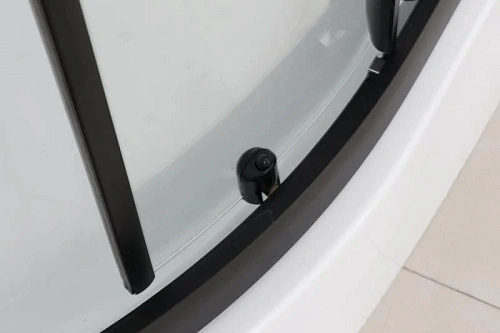 Душевая кабина Frank F418L М Black 100x80 20050 закаленное матовое стекло Душевая кабина Frank F418L М Black 100x80 20050 закаленное матовое стекло