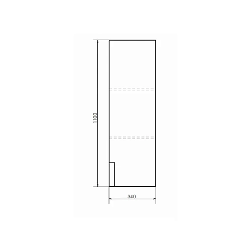 Тумба Comforty Кельн-35 00004149530 подвесная, дуб темный Тумба Comforty Кельн-35 00004149530 подвесная, дуб темный