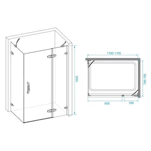 Душевой уголок RGW SA-41 800x1200 мм 02034182-11 хром-красный Easy Clean Душевой уголок RGW SA-41 800x1200 мм 02034182-11 хром-красный Easy Clean