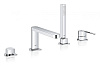 Картинка анонса товара «смеситель на борт ванны grohe plus (29307003) на 4 отверстия»