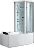 Картинка анонса товара «акриловая ванна gemy g8040 b r 170x85 угловая, асимметричная, правая, гидромассажная»