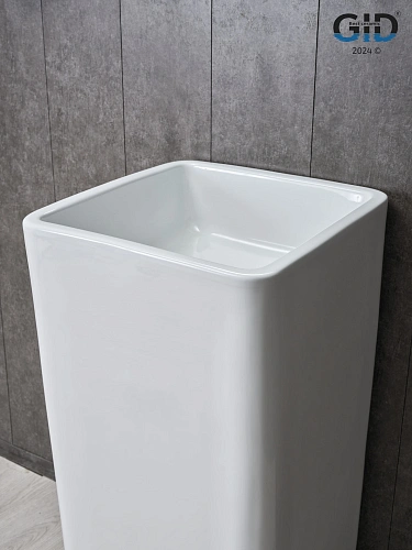Раковина Gid Nb149 81119 напольная белая 41x41x85 Раковина Gid Nb149 81119 напольная белая 41x41x85