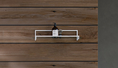 Полка Velvex Gelou 50 White металлическая со стеклом pkGEL.50-58 Полка Velvex Gelou 50 White металлическая со стеклом pkGEL.50-58