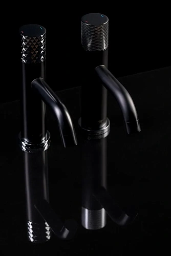 Смеситель для раковины Boheme STICK 121-BB DIAMOND Matt Black Смеситель для раковины Boheme STICK 121-BB DIAMOND Matt Black