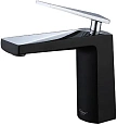 Смеситель для раковины Boheme Venturo черный-хром 371-B Смеситель для раковины Boheme Venturo черный-хром 371-B