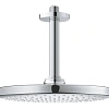 Верхний душ GROHE Tempesta 250, круглый + Душевой кронштейн потолочный 142 мм, хром (26664000) Верхний душ GROHE Tempesta 250, круглый + Душевой кронштейн потолочный 142 мм, хром (26664000)