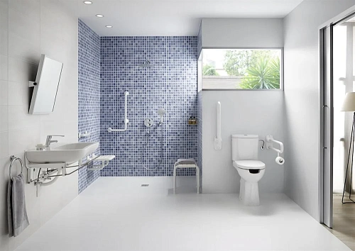 Стул для душа Roca антибактериальный Access Pro 816988009 Стул для душа Roca антибактериальный Access Pro 816988009