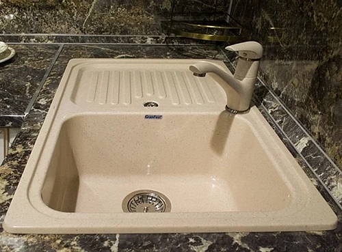 Кухонная мойка GranFest Standart S-780 L сер серый Кухонная мойка GranFest Standart S-780 L сер серый