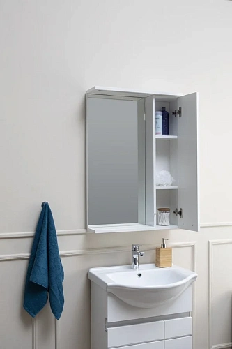 Комплект мебели Aquanet Доминика 60 белый 00172403 Комплект мебели Aquanet Доминика 60 белый 00172403