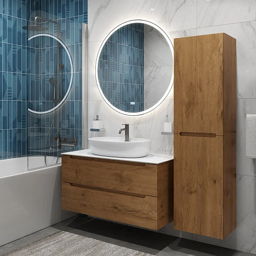 Тумба со столешницей и раковиной BelBagno ETNA 100 etna100rn-kepbo-1346-set подвесная ETNA100RN-KEPBO-1346-SET Тумба со столешницей и раковиной BelBagno ETNA 100 etna100rn-kepbo-1346-set подвесная ETNA100RN-KEPBO-1346-SET