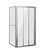 Душевой уголок GROSSMAN Alba GR-9090 (90x90x190) квадрат, двери раздвижные