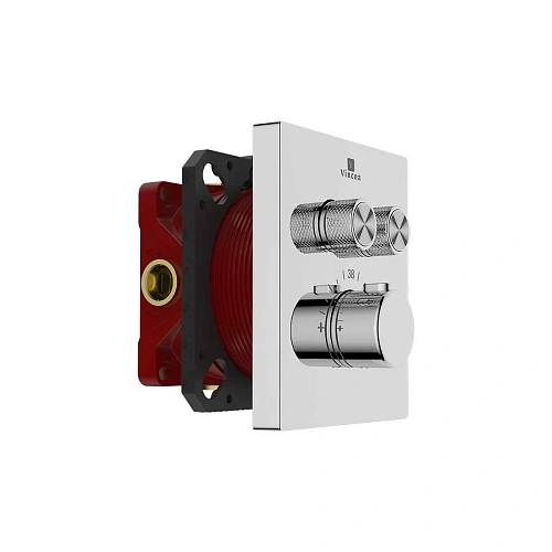 Смеситель для душа Vincea VSCV-321T-MCH двухфункциональный, термостатический, хром Смеситель для душа Vincea VSCV-321T-MCH двухфункциональный, термостатический, хром