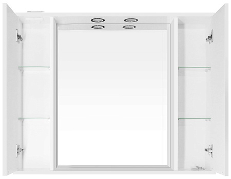 Зеркальный шкаф Style Line Жасмин 1000/С ЛС-00000586 Зеркальный шкаф Style Line Жасмин 1000/С ЛС-00000586