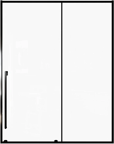 Душевая дверь Allen Brau Fantasy 160 3.11010.31 черный матовый Душевая дверь Allen Brau Fantasy 160 3.11010.31 черный матовый