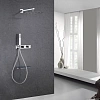 Душевая система ABBER Rund AF8750 скрытого монтажа с изливом, термостат, хром Душевая система ABBER Rund AF8750 скрытого монтажа с изливом, термостат, хром
