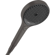 Детальная картинка товара «душевая лейка hansgrohe rainfinity 130 3jet 26864340, шлифованный черный хром»