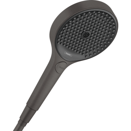 Душевая лейка Hansgrohe Rainfinity 130 3jet 26864340, шлифованный черный хром