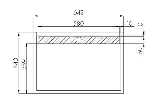 Столешница Aquaton Лофт Фабрик 65 дуб эндгрейн 1A242903LTDU0 Столешница Aquaton Лофт Фабрик 65 дуб эндгрейн 1A242903LTDU0