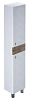 Шкаф-пенал IDDIS Carlow 36 напольный белый/дерево (CAR3600i97)