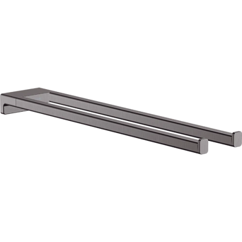 Полотенцедержатель Hansgrohe AddStoris 41770340, шлифованный черный хром Полотенцедержатель Hansgrohe AddStoris 41770340, шлифованный черный хром