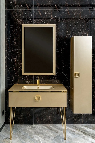 Шкаф-пенал Armadi Art LUCIDO 772-Light Gold Светлое золото Шкаф-пенал Armadi Art LUCIDO 772-Light Gold Светлое золото