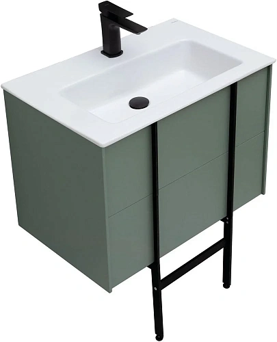 Тумба под раковину Allen Brau Reality 70 1.32004.CGM олива матовый Тумба под раковину Allen Brau Reality 70 1.32004.CGM олива матовый