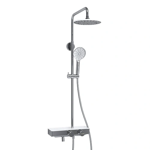 Душевая система WasserKRAFT A113.067.127.CH Thermo с термостатом хром Душевая система WasserKRAFT A113.067.127.CH Thermo с термостатом хром