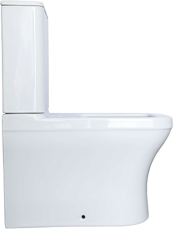 Чаша напольного унитаза Allen Brau Infinity 4.21012.20 с крышкой, белый глянец