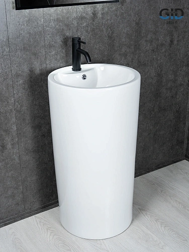 Раковина Gid Nb135 81102 напольная белая 46x46x86 Раковина Gid Nb135 81102 напольная белая 46x46x86